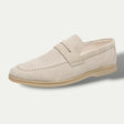 Mens Old Money Suede Loafers Casual Moccasins