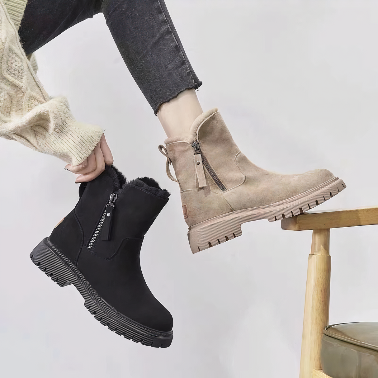 Mid-Calf Snow Boots for Women – Cozy & Stylish Winter Essential