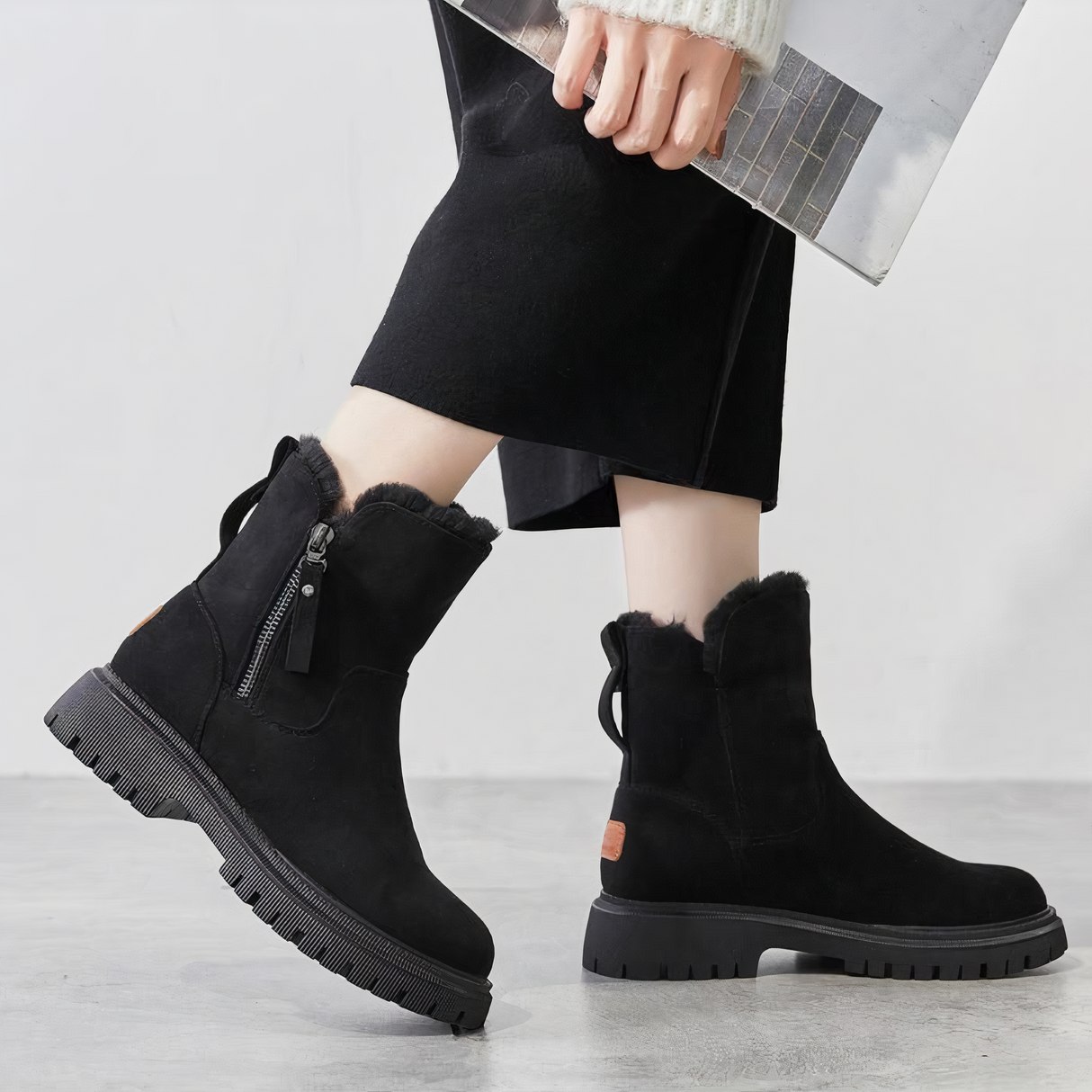 Mid-Calf Snow Boots for Women – Cozy & Stylish Winter Essential