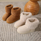 Mid-Calf Snow Boots for Women – Stylish & Warm Comfort