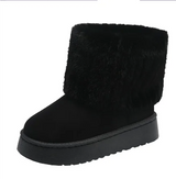 Mid-Calf Snow Boots for Women – Stylish & Warm Comfort