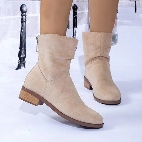Mid-Heel Ankle Boots for Women – Chic & Versatile Style