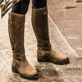 Mid-Tube Black Boots for Women – Stylish & Comfortable Everyday Wear