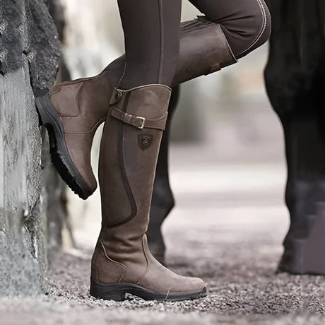 Mid-Tube Black Boots for Women – Stylish & Comfortable Everyday Wear