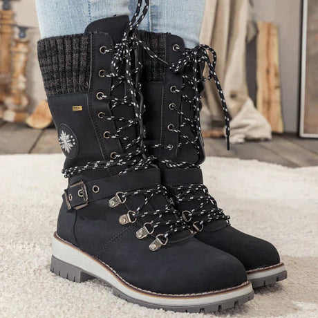 Mid-Tube Martin Boots for Women – Stylish & Cozy for Winter