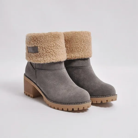 Mid-Tube Snow Boots for Women – Stylish & Versatile