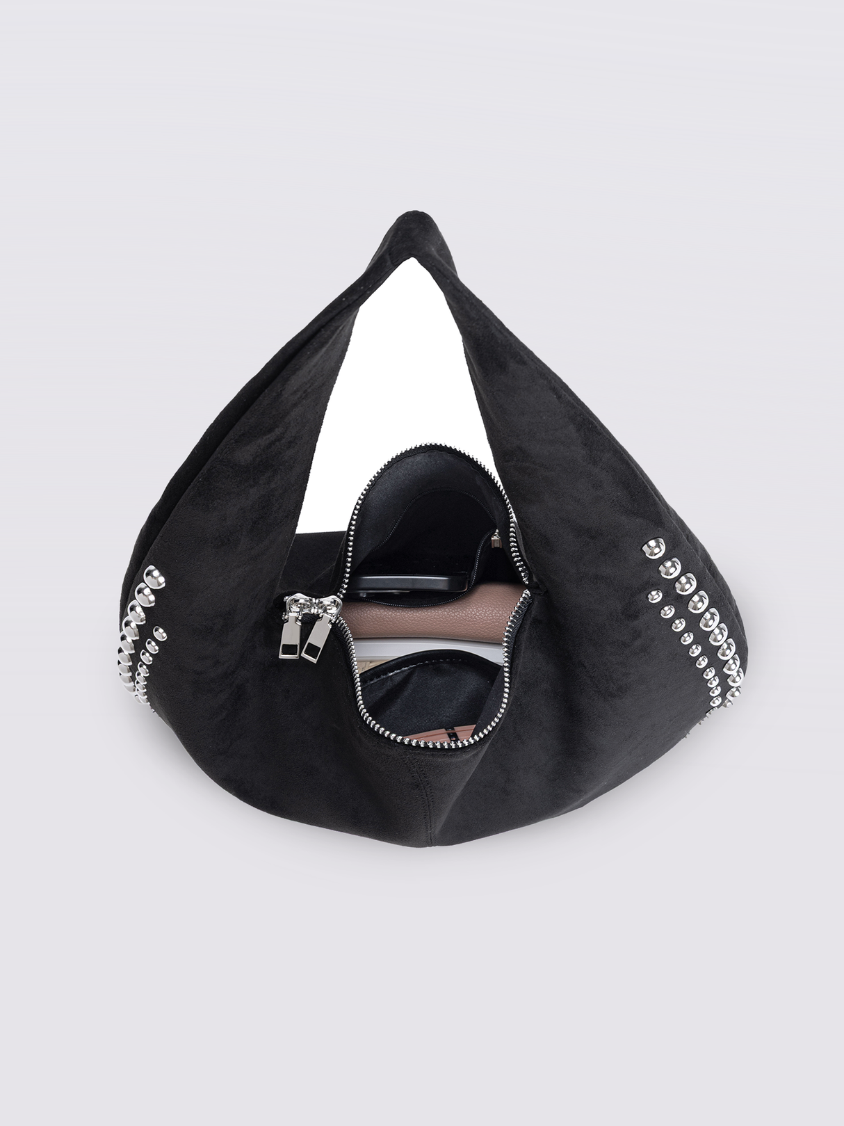 Minimalist Black Shoulder Bag for Women – Stylish & Functional Design