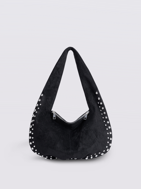 Minimalist Black Shoulder Bag for Women – Stylish & Functional Design