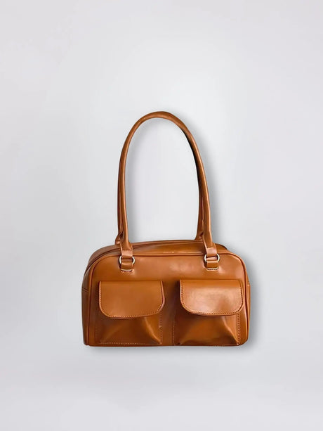 Minimalist Leather Tote Bag for Women – Sleek & Functional Design