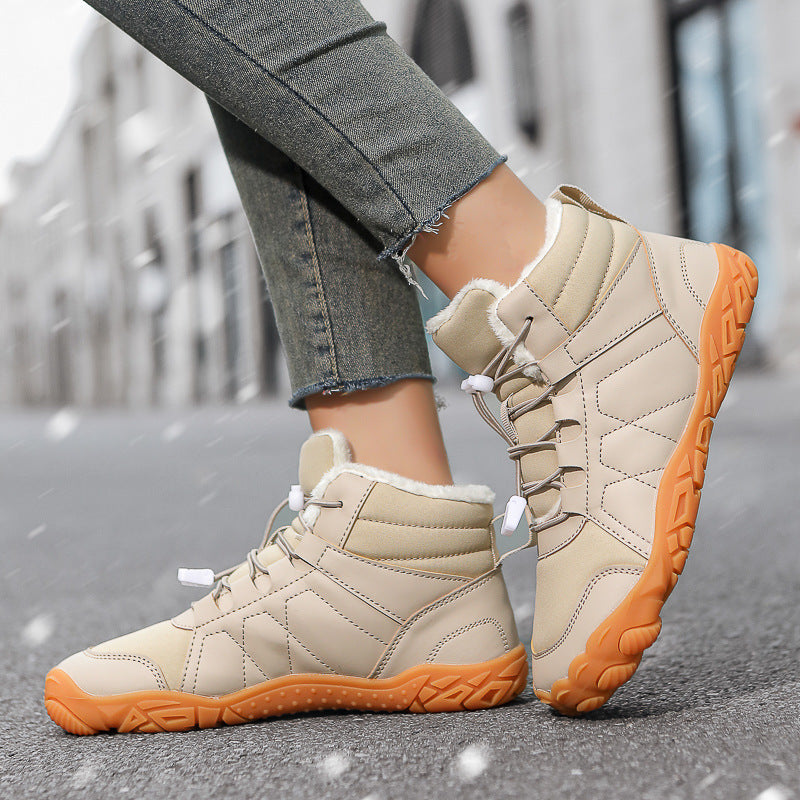 Lian - Natural Step Barefoot Boots For Women - Warm & Comfort