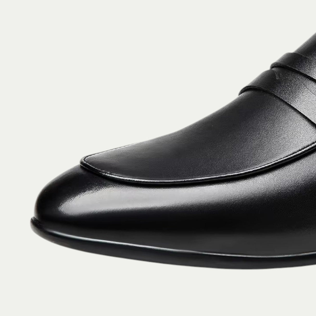 Old Money Men Leather Mules Loafers Soft Sole
