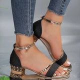 Open Toe Ankle Strap Sandals for Women – Stylish & Comfortable Footwear