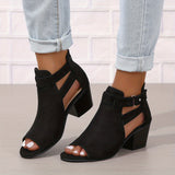 Open Toe Block Heel Sandals for Women – Stylish & Comfortable Design