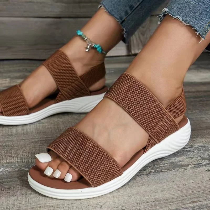 Open Toe Casual Sandals for Women – Stylish & Comfortable
