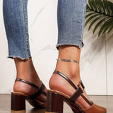 Orthopedic Block Heels for Women – Stylish & Comfortable Support