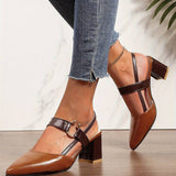 Orthopedic Block Heels for Women – Stylish & Comfortable Support