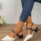 Orthopedic Block Heels for Women – Stylish & Comfortable Support