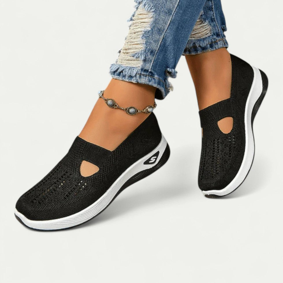 Orthopedic Breathable Slip On Trainers for Daily Comfort