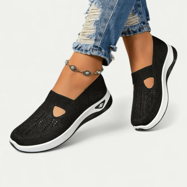 Orthopedic Breathable Slip On Trainers for Daily Comfort