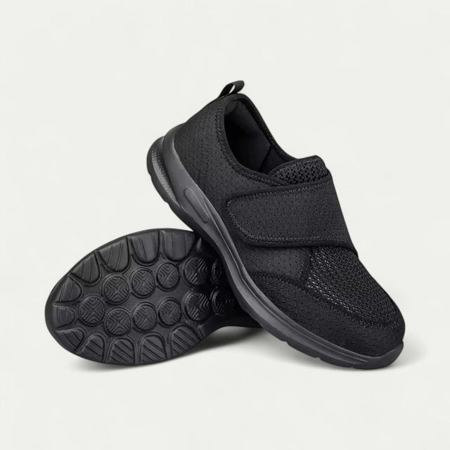 Orthopedic Breathable Walking Shoes with Easy Touch Fastening