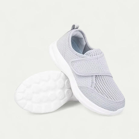 Orthopedic Breathable Walking Shoes with Easy Touch Fastening