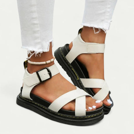 Orthopedic Buckle Strap Sandals for Everyday Comfort