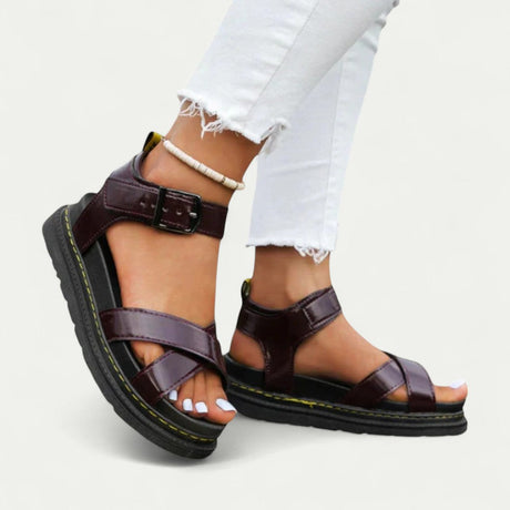 Orthopedic Buckle Strap Sandals for Everyday Comfort