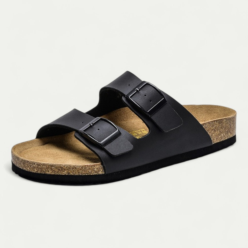 Orthopedic Footbed Sandals with Adjustable Buckle Straps