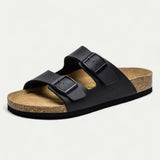 Orthopedic Footbed Sandals with Adjustable Buckle Straps