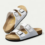 Orthopedic Footbed Sandals with Adjustable Buckle Straps