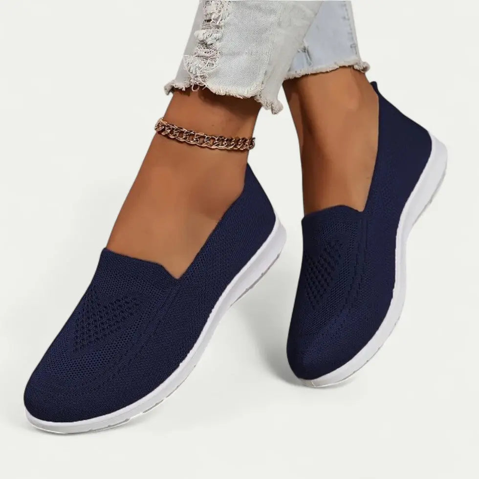 Orthopedic Mesh Slip On Walking Shoes Comfort Fit