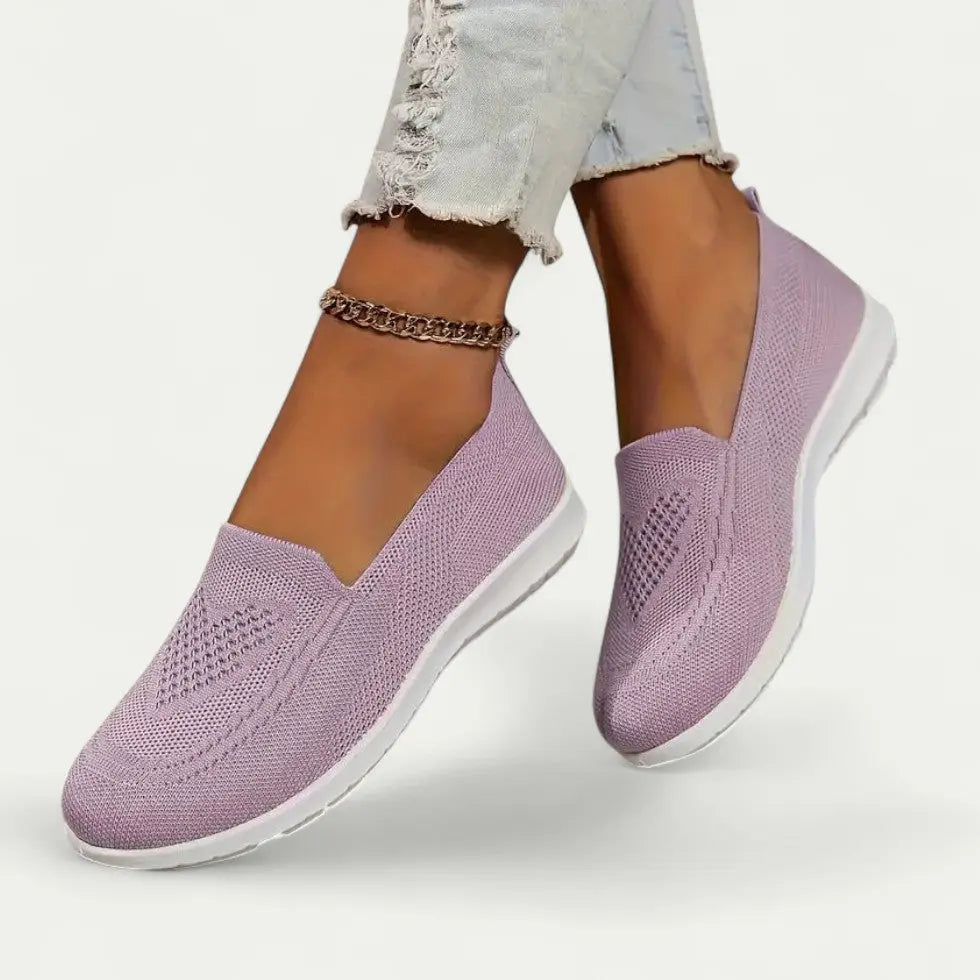 Orthopedic Mesh Slip On Walking Shoes Comfort Fit