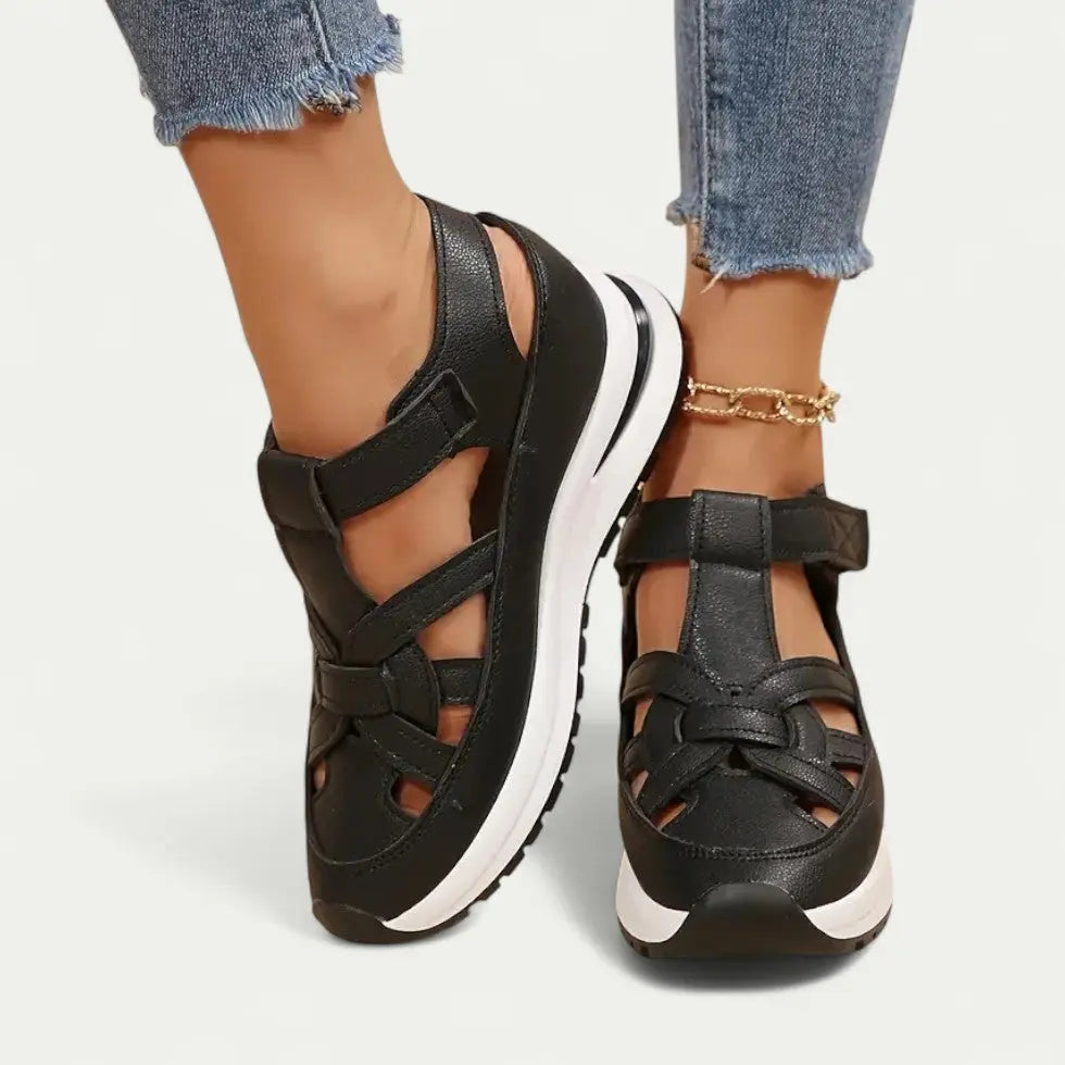 Orthopedic Walking Sandals with Cushioned Sole Support