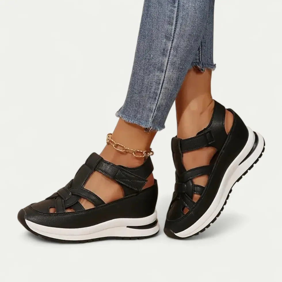 Orthopedic Walking Sandals with Cushioned Sole Support