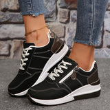 Perforated Low-Top Sneakers for Women – Stylish & Comfortable