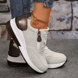 Perforated Low-Top Sneakers for Women – Stylish & Comfortable