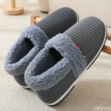 Plush Indoor Slippers for Men – Cozy & Non-Slip Comfort