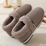 Plush Indoor Slippers for Men – Cozy & Non-Slip Comfort