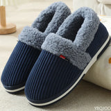Plush Indoor Slippers for Men – Cozy & Non-Slip Comfort