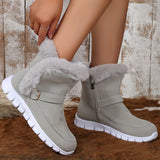 Plush Winter Snow Boots for Women – Stylish & Comfortable