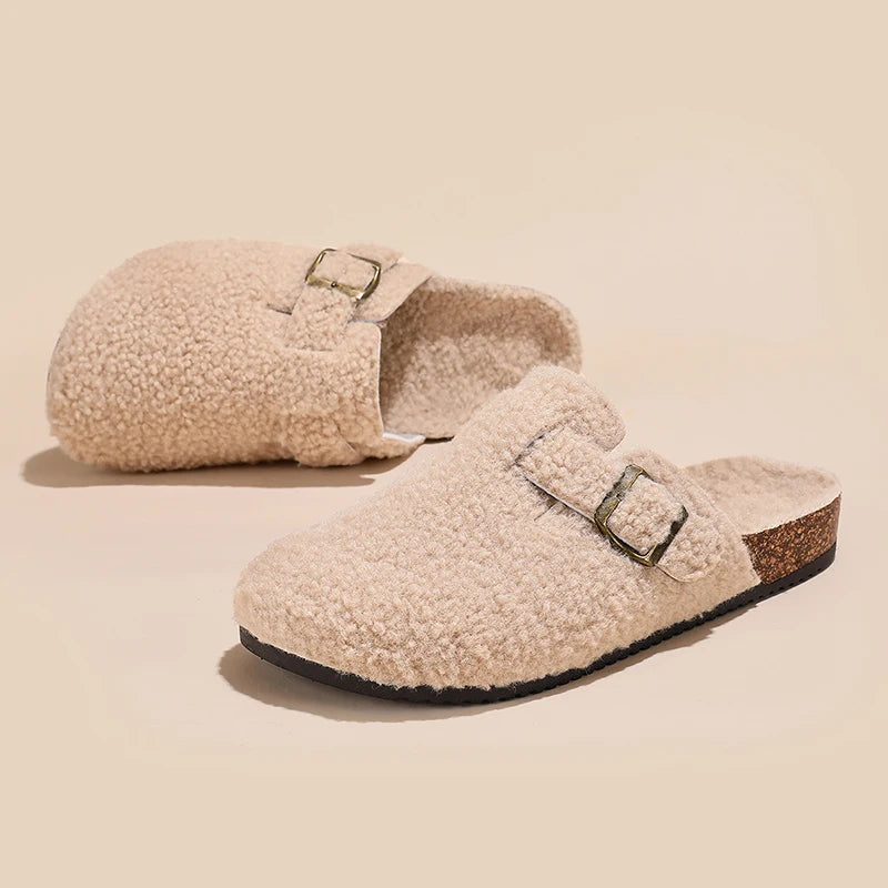 Plush Indoor Slippers for Women – Cozy & Non-Slip Comfort 0