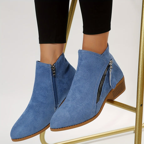 Pointed Black Ankle Boots for Women – Elegant & Versatile Style
