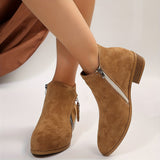 Pointed Black Ankle Boots for Women – Elegant & Versatile Style