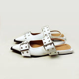 Pointed Sandals for Women – Bold & Stylish Design with Wide Buckle Straps