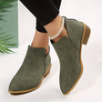 Pointed Toe Black Ankle Boots for Women – Stylish & Versatile Booties