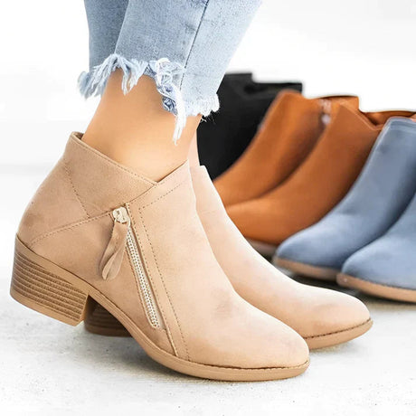 Pointed Toe Short Boots for Women – Stylish & Versatile