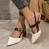 Pointed-Toe Slingback Pumps for Women – Elegant & Comfortable Fashion Footwear