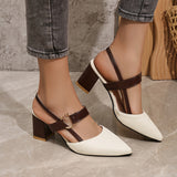 Pointed-Toe Slingback Pumps for Women – Elegant & Comfortable Fashion Footwear