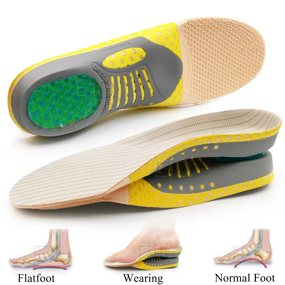 Premium Gel Insoles for Men and Women – Comfort & Arch Support for Active Lifestyles