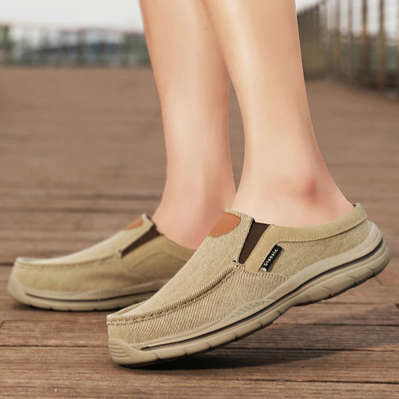 Retro Canvas Sports Shoes for Men – Comfortable & Stylish